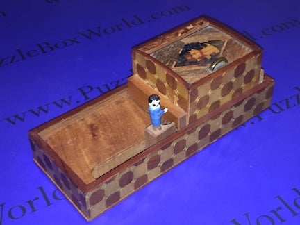 Vintage Japanese Cigarette Dispenser (Sliding Box)