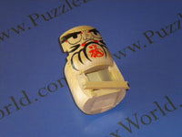 ini Daruma Japanese Kumiki Puzzle Bank