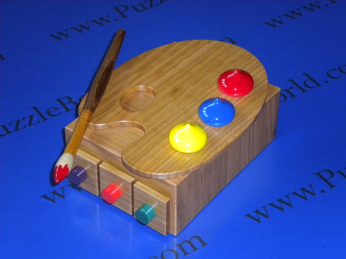 Palette Japanese Puzzle Box by Hiroshi Iwahara