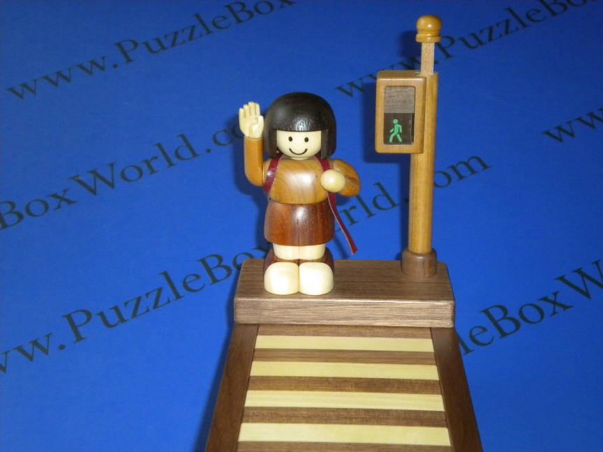 Zebra (Pedestrian) Crossing Japanese Puzzle Box 3