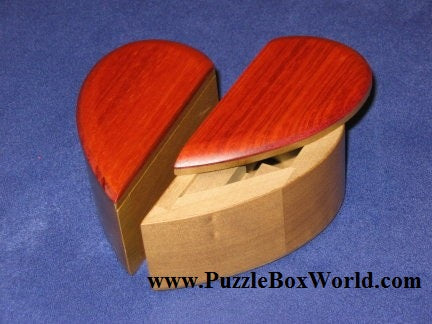 Karakuri Petit Heart K Japanese Puzzle Box