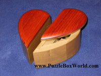 Karakuri Petit Heart K Japanese Puzzle Box