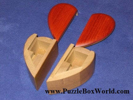 Karakuri Petit Heart K Japanese Puzzle Box