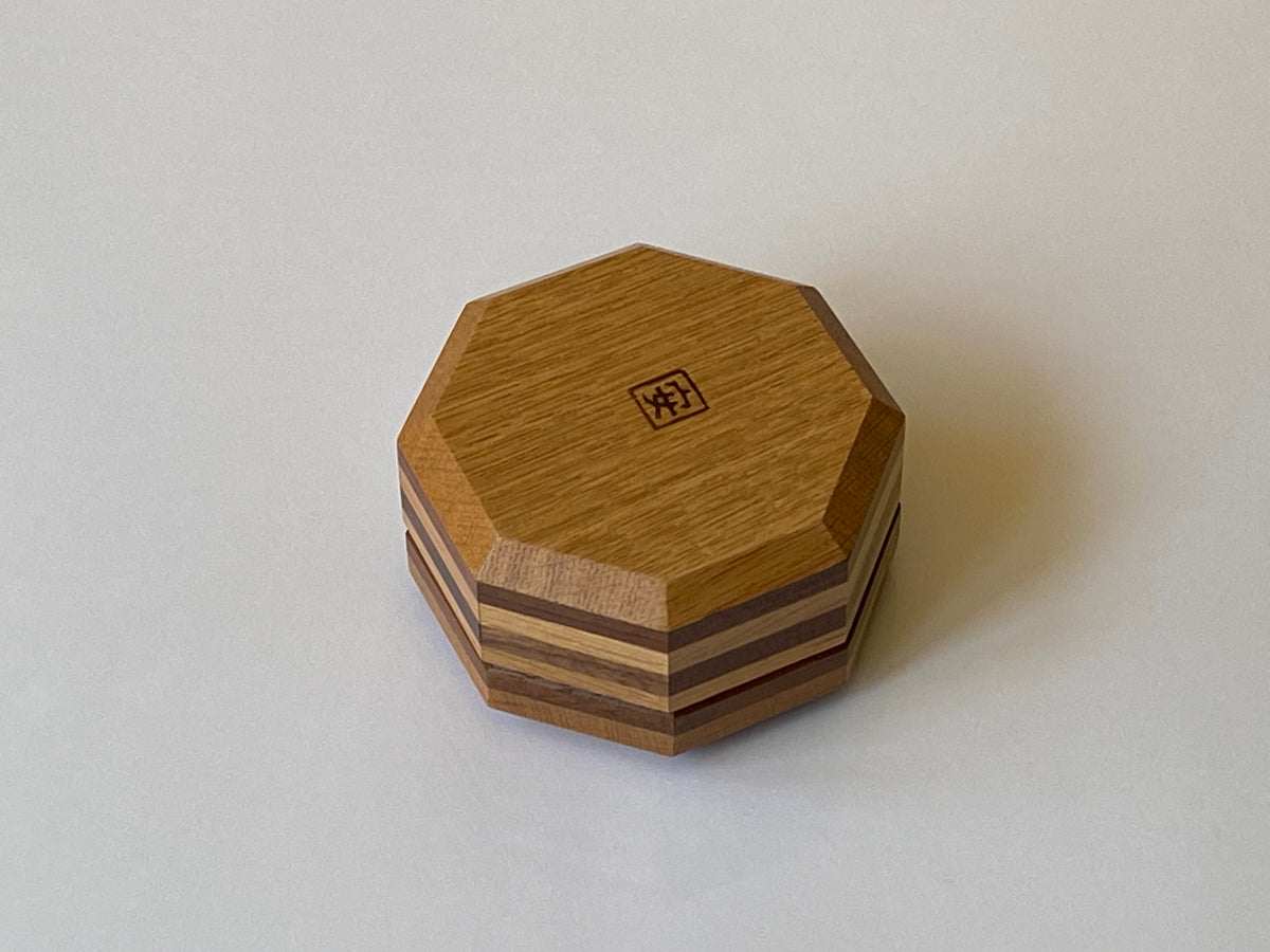 Pile of Disks Japanese Puzzle Box by Akio Kamei - RARE!