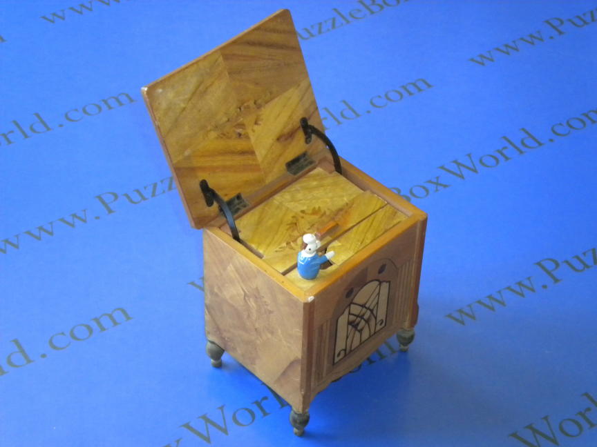 Vintage Radio Japanese Cigarette Dispenser (with Pop-Up Sailor) ! RARE!
