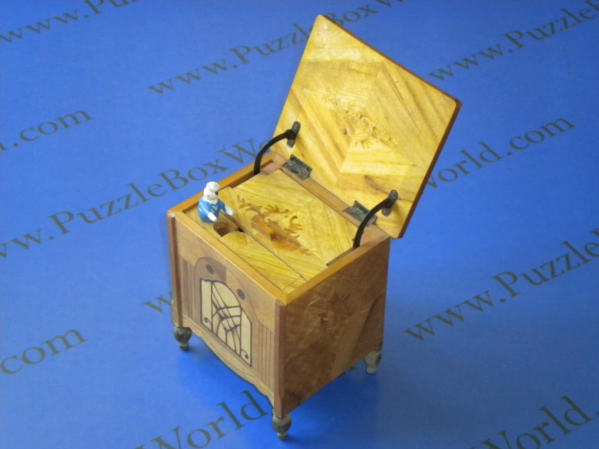 Vintage Radio Japanese Cigarette Dispenser (with Pop-Up Sailor) ! RARE!