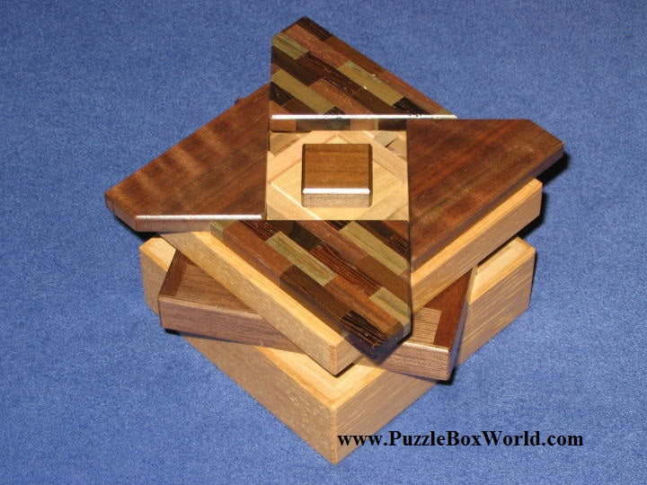 Secret Base Japanese Trick Puzzle Box (BLK)