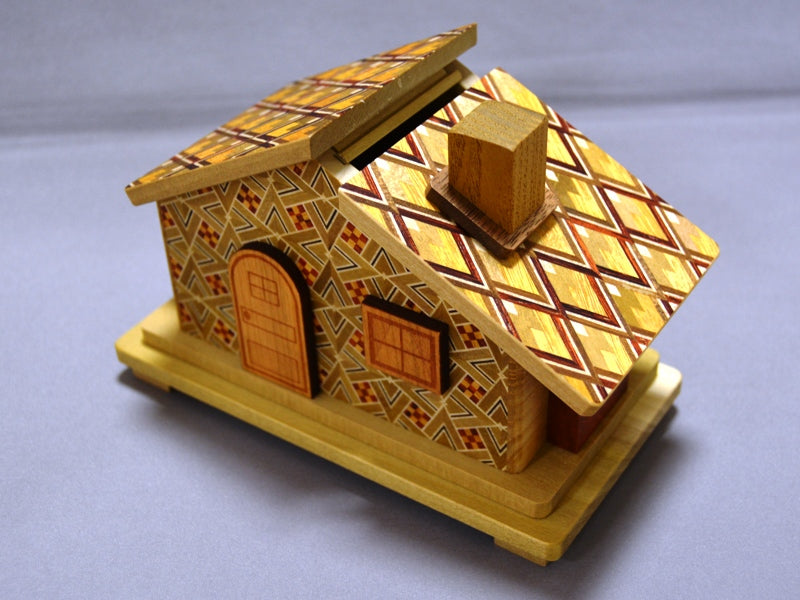 12 Step Secret House Japanese Puzzle Box #2 KT
