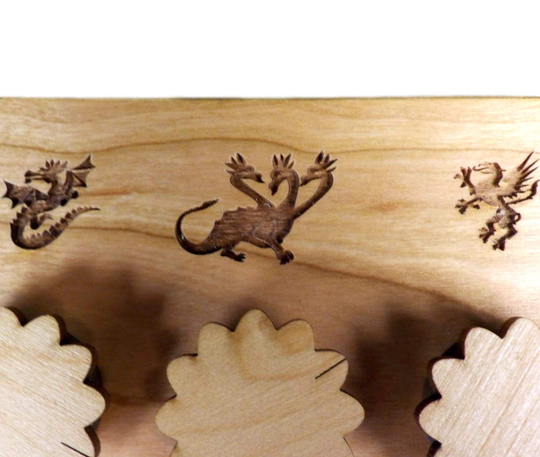 Dragon Secret Lock Box