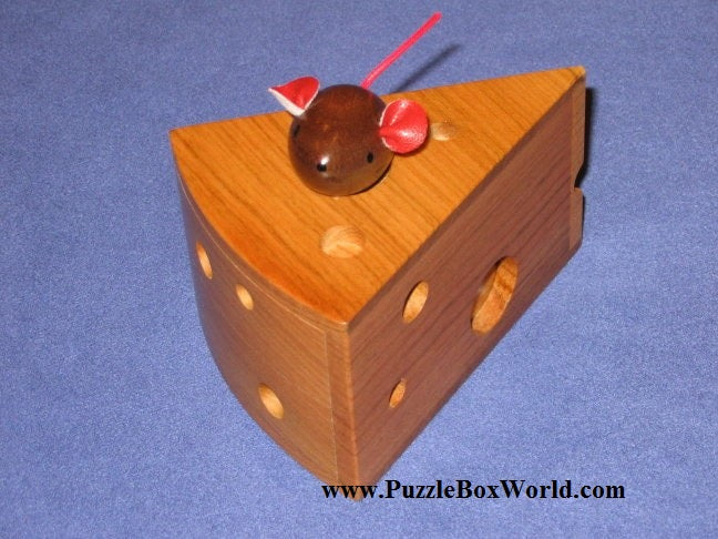 Cheese de chu Japanese Puzzle Box by Shiro Tajima