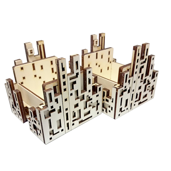 NDK Silver City Puzzle Box (Self Assembly Kit)