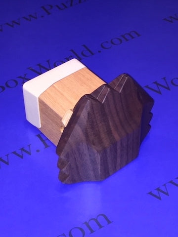 Sleep Lion Japanese Puzzle Box by Osamu Kasho