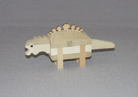 14 Piece Stegosaurus Kumiki Japanese Puzzle