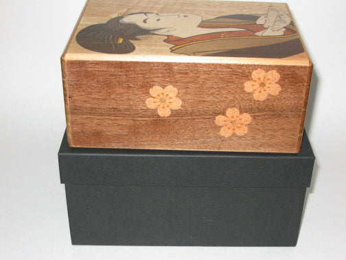 6 Sun 27 Step Utamaro Japanese Puzzle Box 3