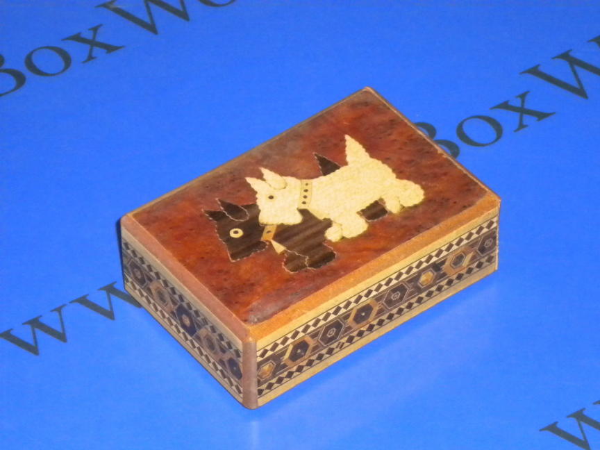 Vintage Rare 2 Step Japanese Puzzle Box