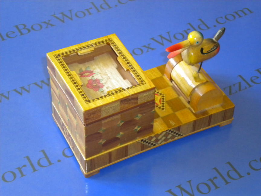 Vintage Japanese BIRD Cigarette Dispenser