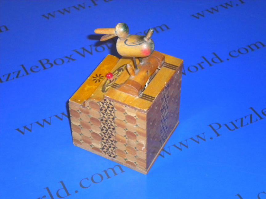 Vintage Japanese BIRD Cigarette Dispenser