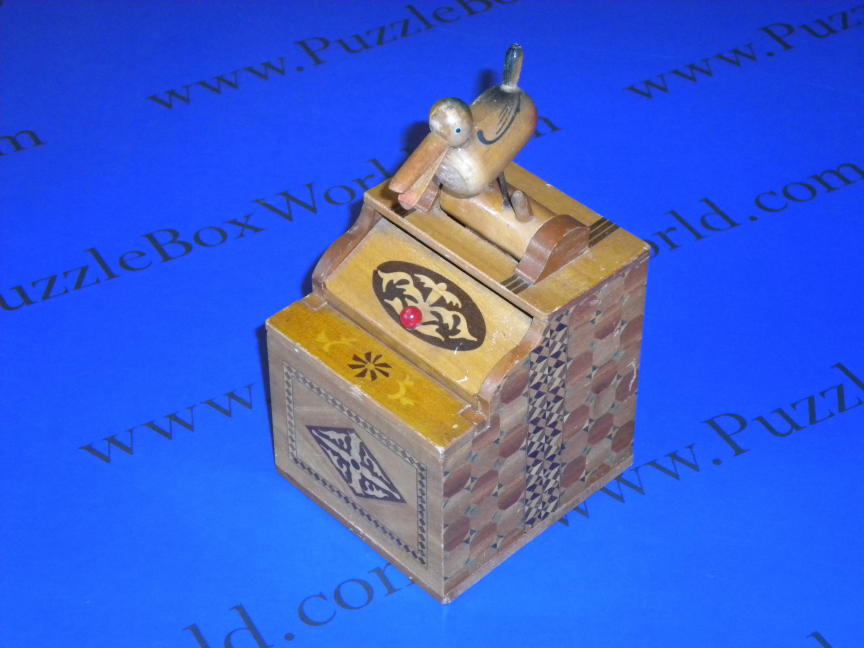 Vintage Japanese BIRD Cigarette Dispenser