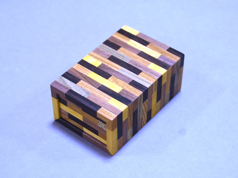 "Hit Box B" Limited Edition Japanese Puzzle Box Designed by Hideto Satou