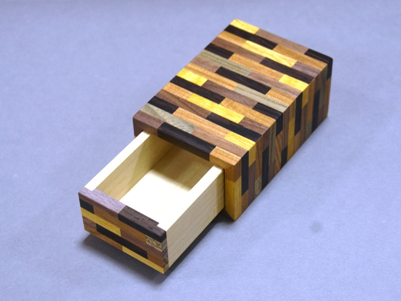 "Hit Box B" Limited Edition Japanese Puzzle Box Designed by Hideto Satou