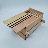 4.2 Sun 27 Step Natural Wood Japanese Puzzle Box