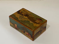 RARE Vintage 5 Sun 4 Step Sansui Zougan Japanese Puzzle box