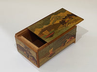 RARE Vintage 5 Sun 4 Step Sansui Zougan Japanese Puzzle box