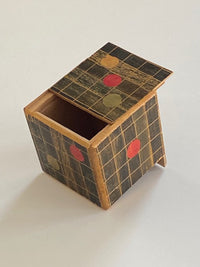 Vintage 2 Step DICE Japanese Puzzle Box