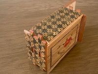 Vintage 5 Sun 35 + Step Sansui Zougan Japanese Puzzle Box