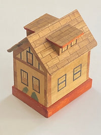 Vintage Japanese House Puzzle Box Bank (B)