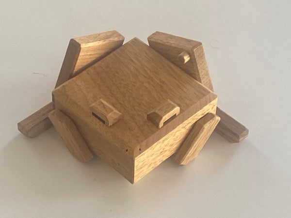 PRE-OWNED Toad Japanese Puzzle Box by Osamu Kasho