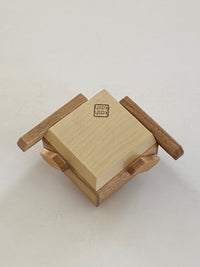 PRE-OWNED Toad Japanese Puzzle Box by Osamu Kasho