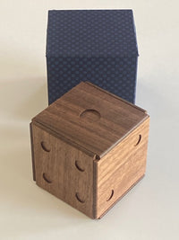 PRE-OWNED Spining Die Puzzle Box by Akio Kamei