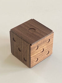 PRE-OWNED Spining Die Puzzle Box by Akio Kamei