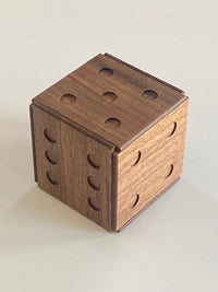 PRE-OWNED Spining Die Puzzle Box by Akio Kamei