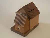 Vintage Japanese House Puzzle Box Bank