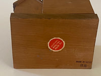 Vintage Japanese House Puzzle Box Bank
