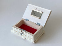 Romanian Secret Puzzle Box (White)