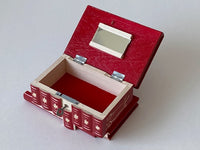 Romanian Secret Puzzle Box (Red)