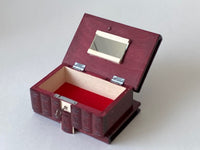 Romanian Secret Puzzle Box (Solid Red)