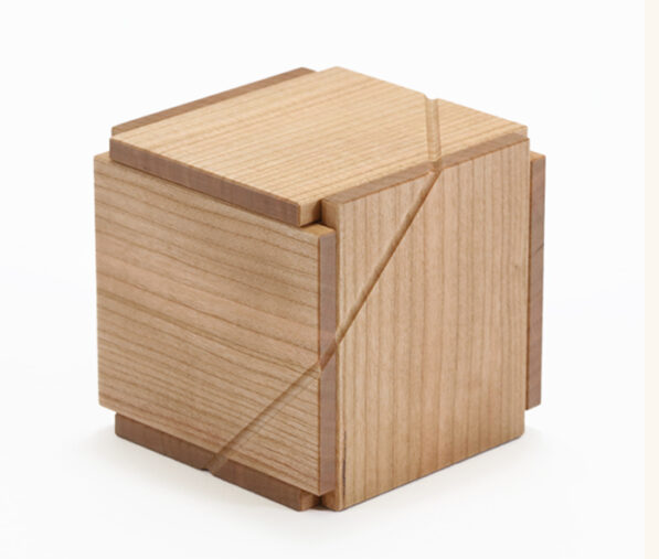 RS Cube Japanese Puzzle Box by Hideaki Kawashima
