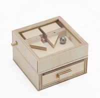 Karakuri Kolorin Japanese Puzzle Box (Self Assembly Kit)