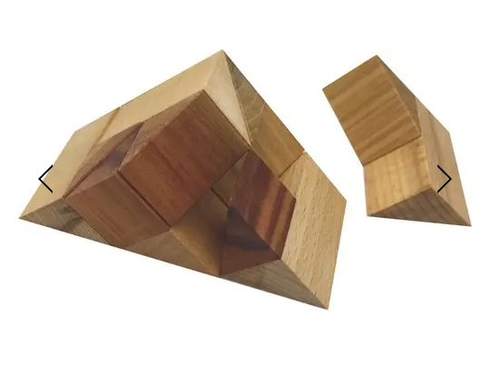 Triangle Packing Puzzle (No Tray)