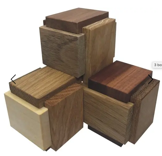 3 Boxy Interlocking Puzzle