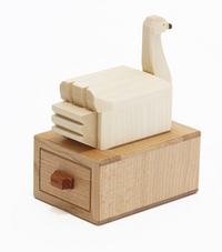 Floating Japanese Puzzle Box by Yoh Kakuda