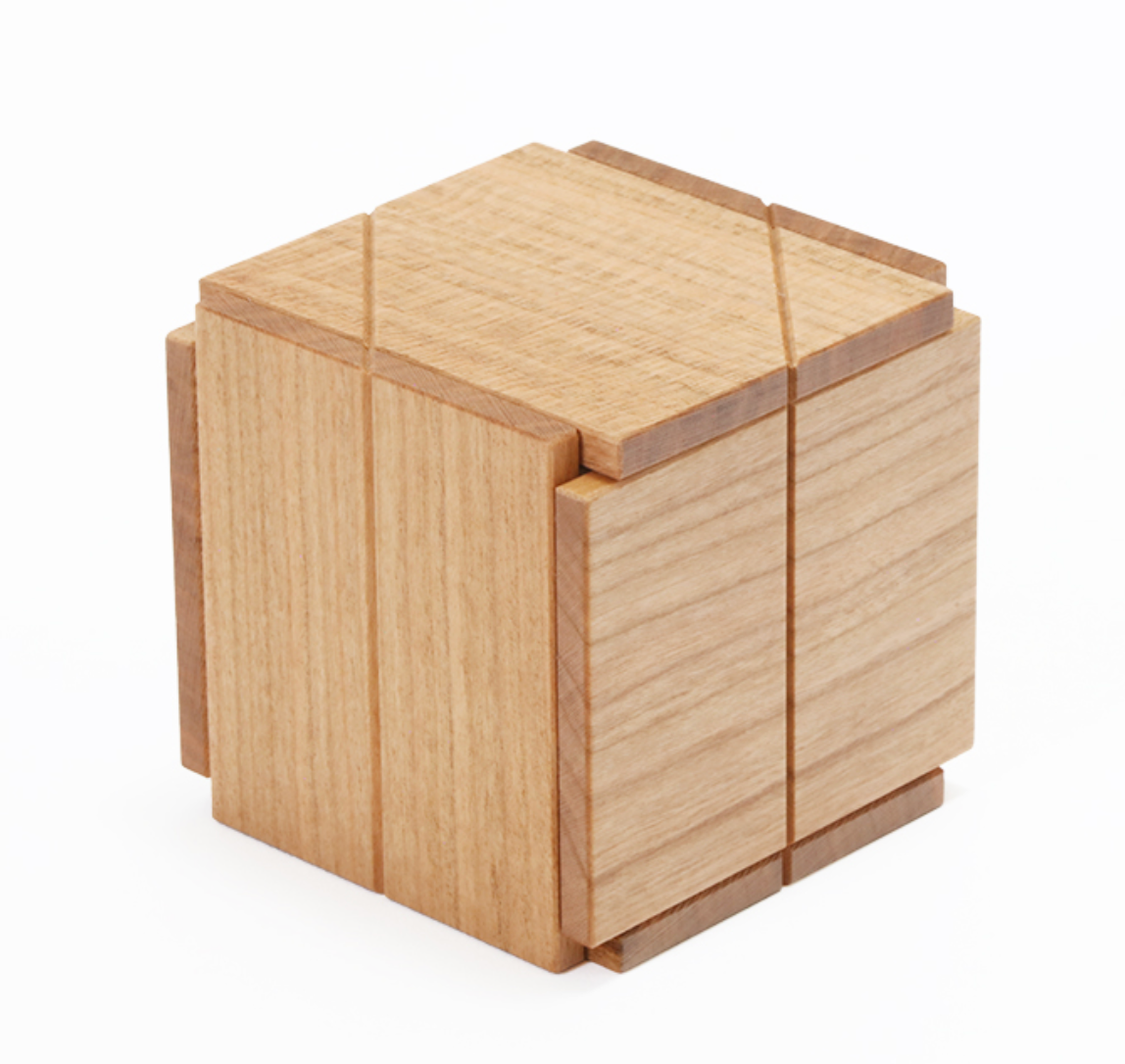 R Cube 3 Japanese Puzzle Box crafted by Hideaki Kawashima