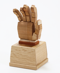 Peace comes from shaking hands by Sho Sugimoto