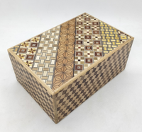 5 Sun 27 Step Yosegi / Ichimatsu Japanese Puzzle Box