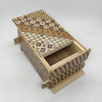 5 Sun 27 Step Yosegi / Ichimatsu Japanese Puzzle Box