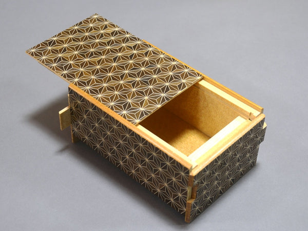 5 Sun 10 Step Kuroasa Japanese Puzzle Box